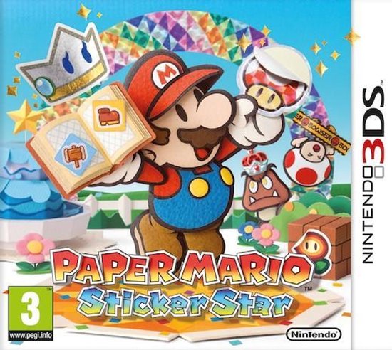 Paper Mario: Sticker Star - Nintendo 3DS