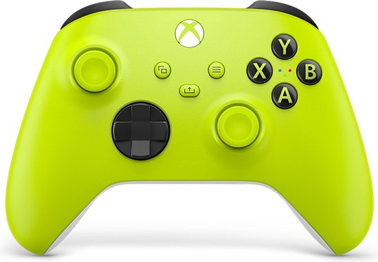 Xbox Wireless Controller Ghost Cipher (Lime Green)