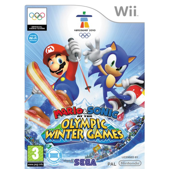 Mario & Sonic at the Olympic Winter Games- Nintendo Wii