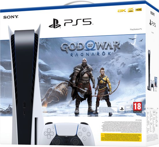 PlayStation 5 Disc Edition God of War Ragnarök Bundle