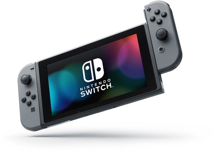 Nintendo Switch Console + FIFA 20 - Red / Blue