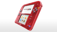 Nintendo 2DS Transparent Red