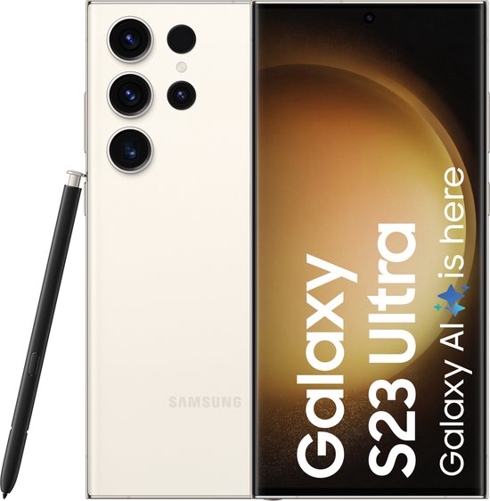 Samsung Galaxy S23 Ultra - 512GB - Cream White