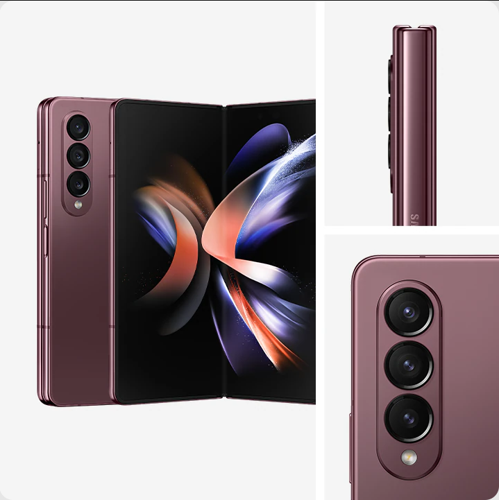 Samsung Galaxy ZFold 4 - 256GB - Burgundy Red - Dual Sim