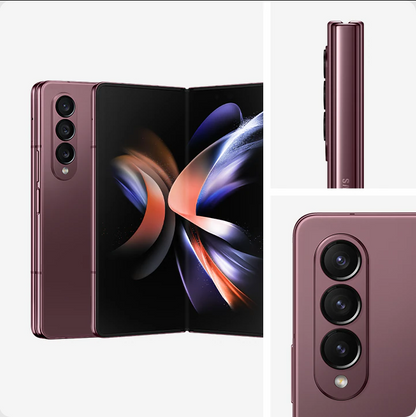 Samsung Galaxy ZFold 4 - 256GB - Burgundy Red - Dual Sim