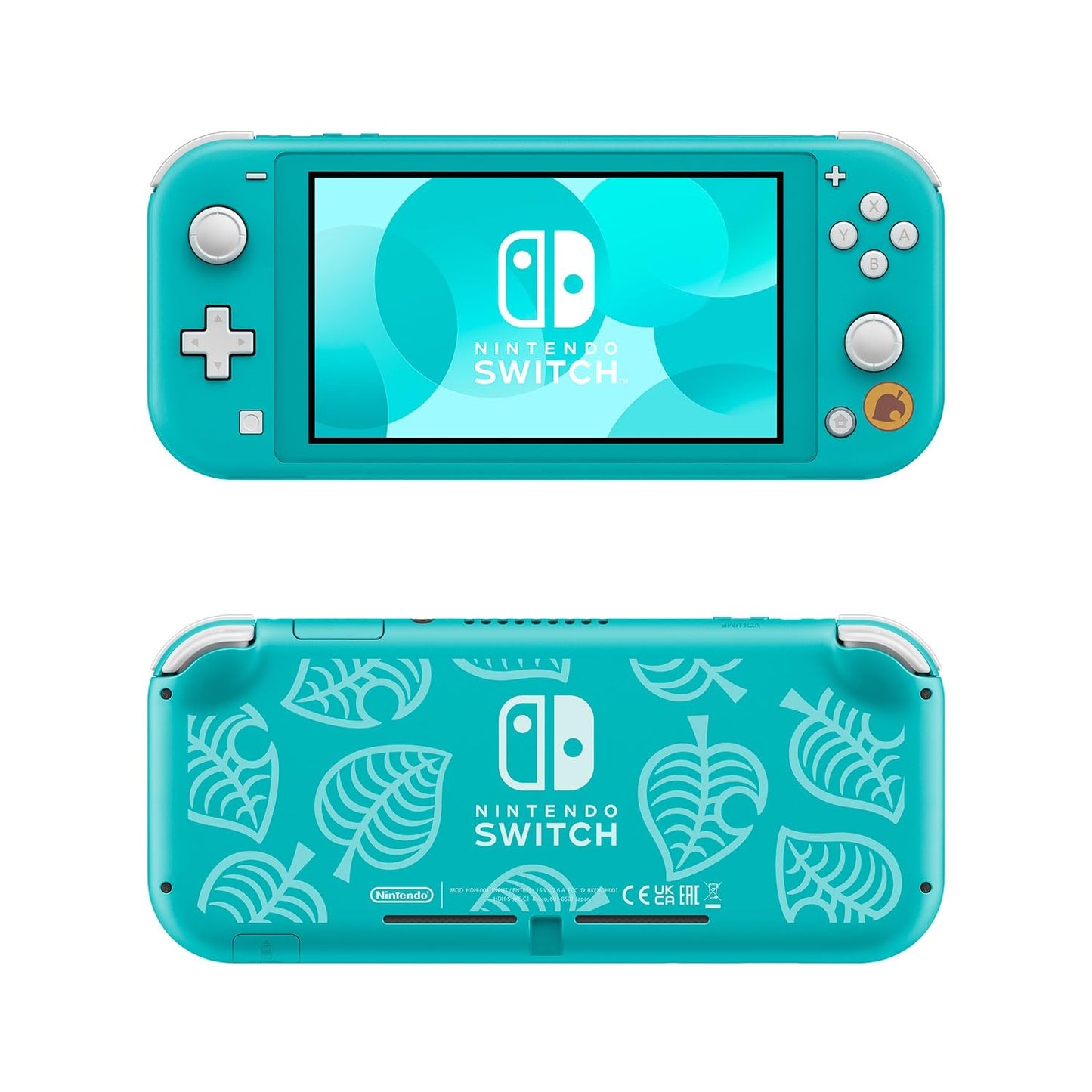 Nintendo Switch Lite Console - Turquoise - Animal Crossing Limited Edition