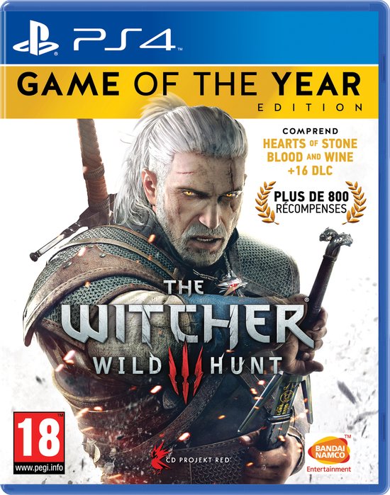 The Witcher 3: Wild Hunt - Game Of The Year Edition - PlayStation 4 (PS4)