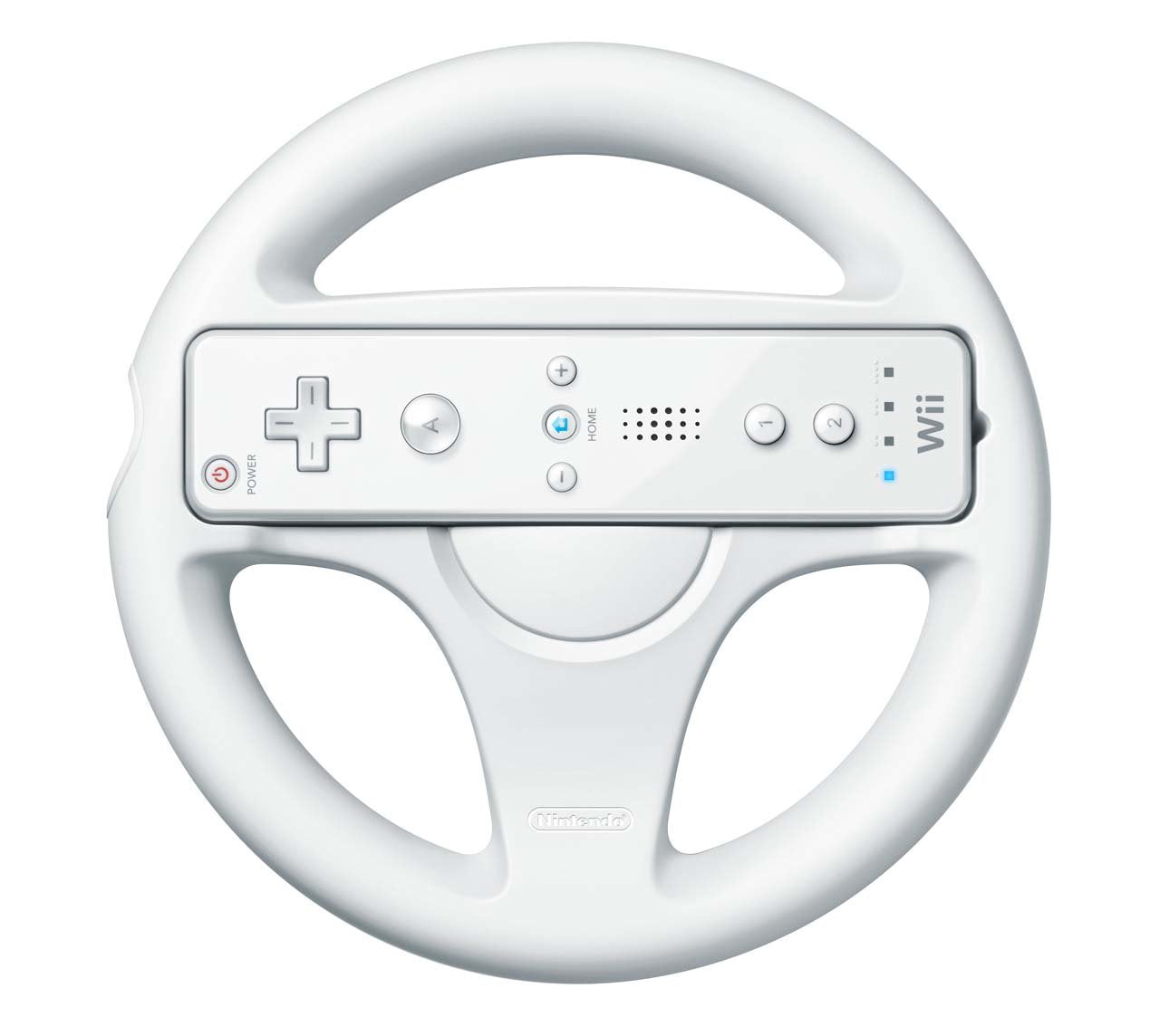 Wii Steering Wheel - White