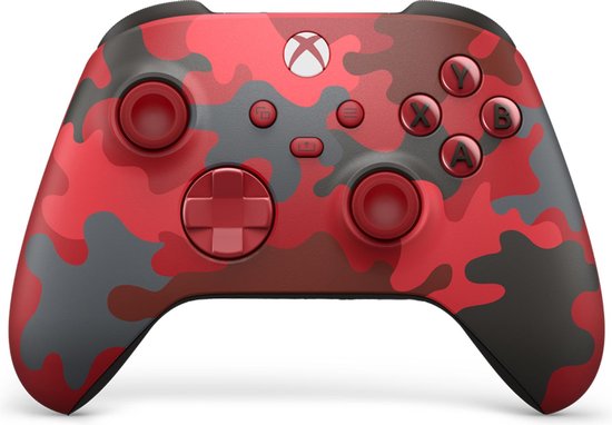 Xbox Wireless Controller Red Camo