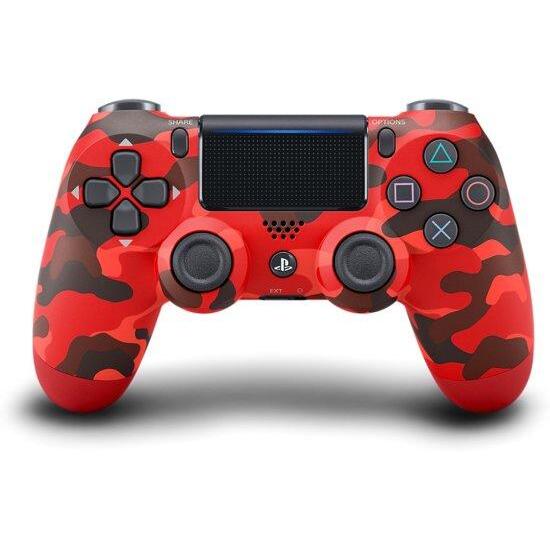PS4 DualShock 4 Red Camouflage