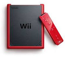 Nintendo Wii Mini Console - Red/Black