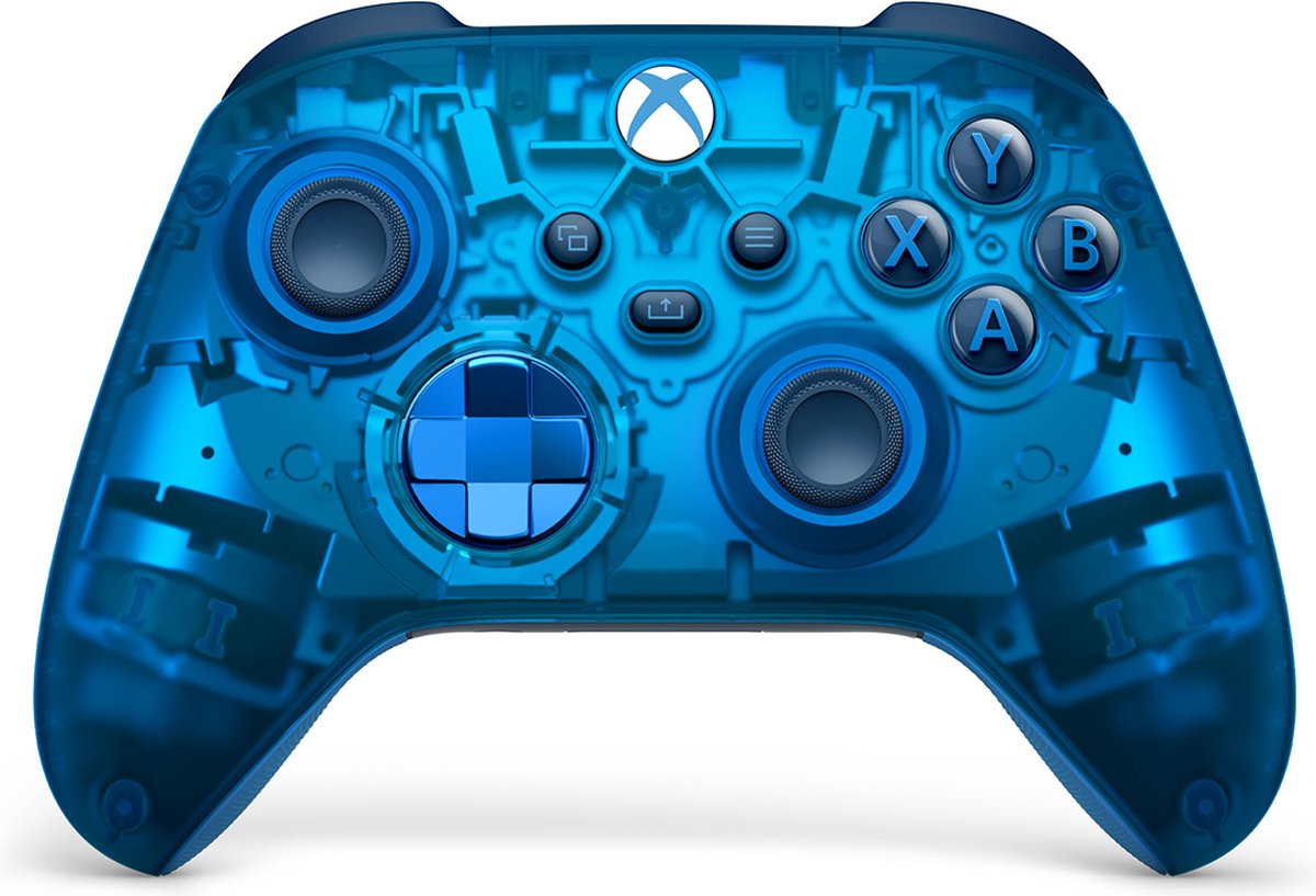 Xbox Wireless Controller Transparant Blue (Sky Cipher)